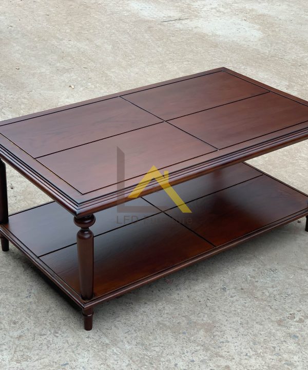 Bàn trà chân tiện cổ điển