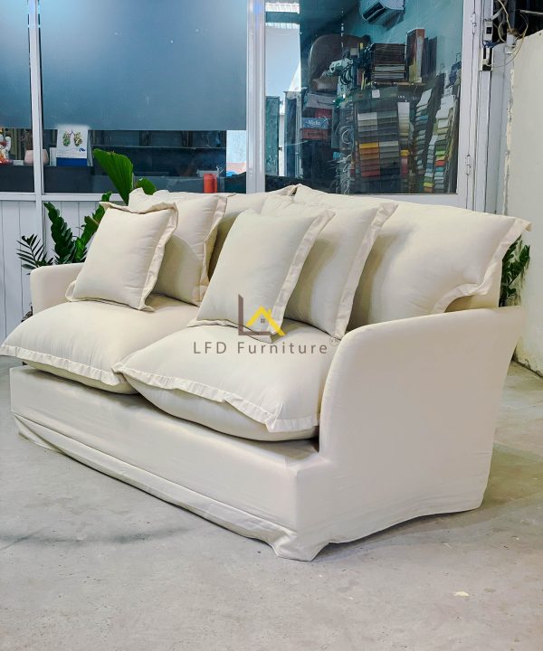 Sofa băng dài bọc nệm