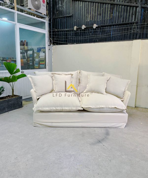 Sofa băng dài bọc nệm