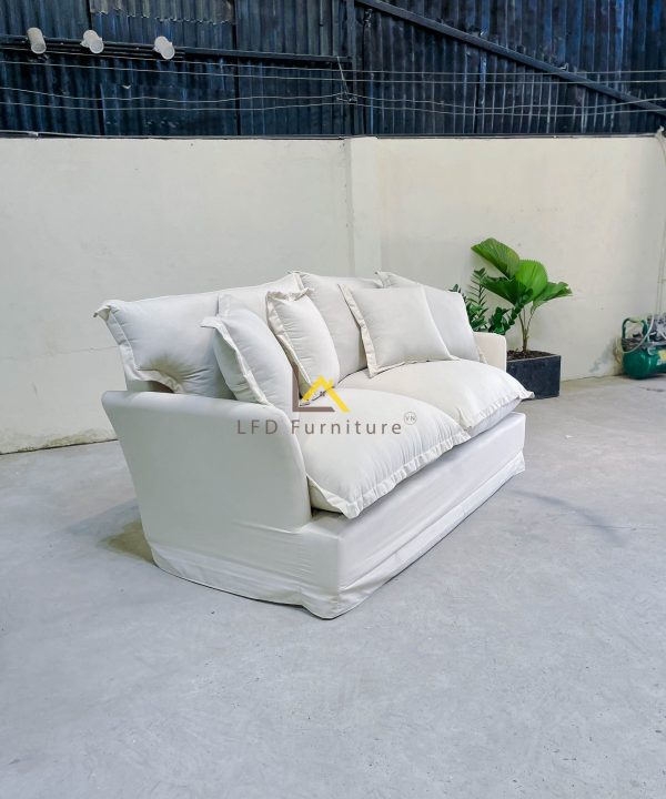Sofa băng dài bọc nệm