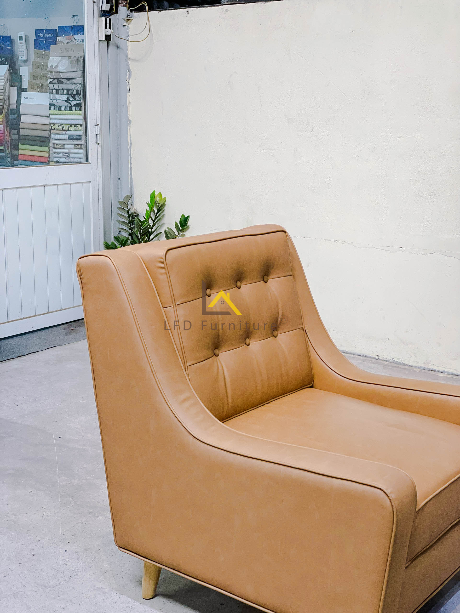 Sofa đơn bọc nệm