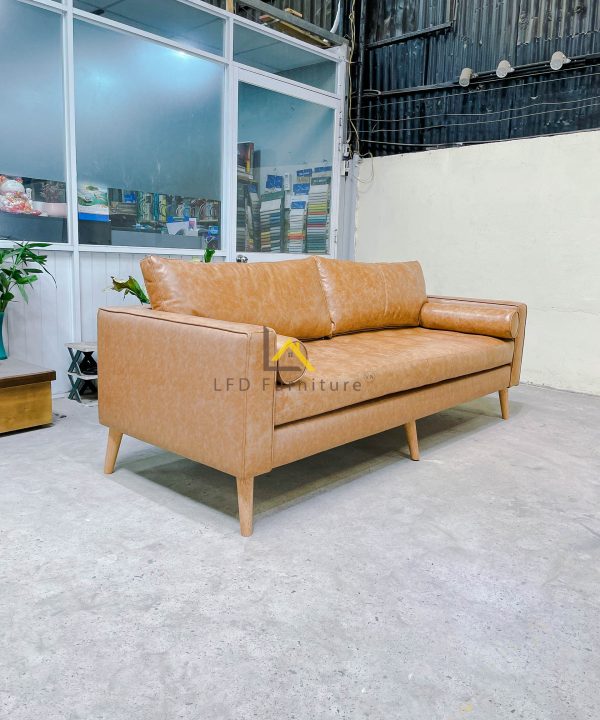 Sofa bọc nệm da thật