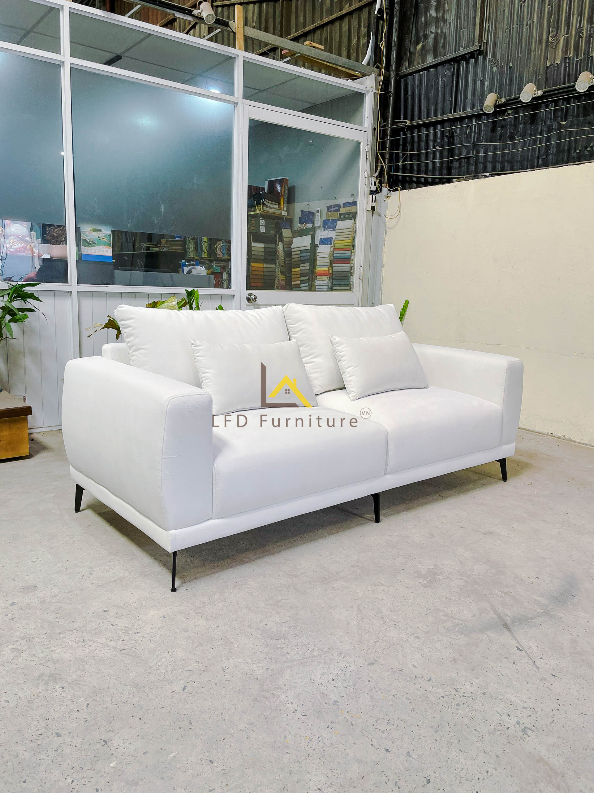 Sofa băng dài bọc nệm - MS010