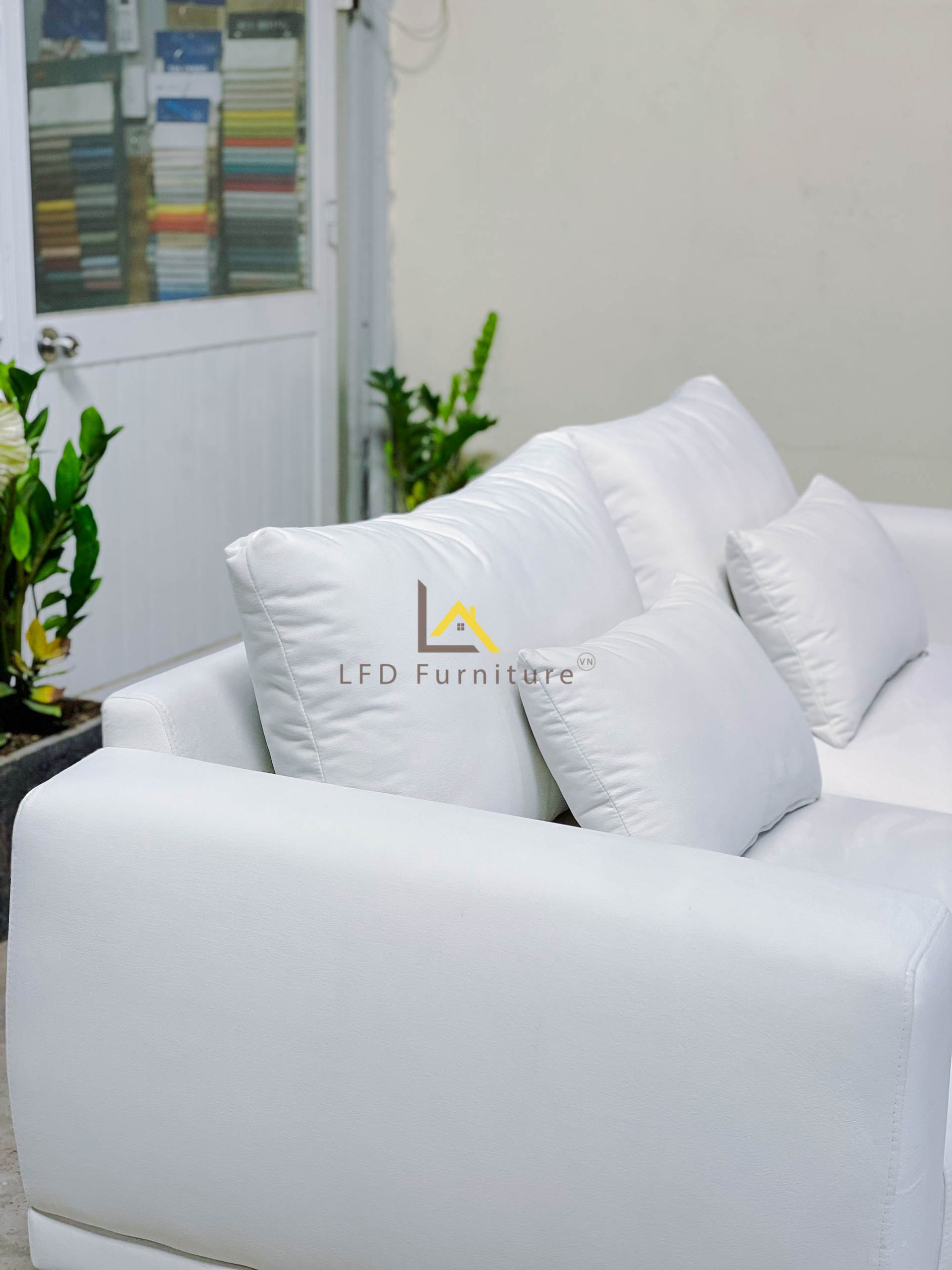 Sofa băng dài bọc nệm - MS010