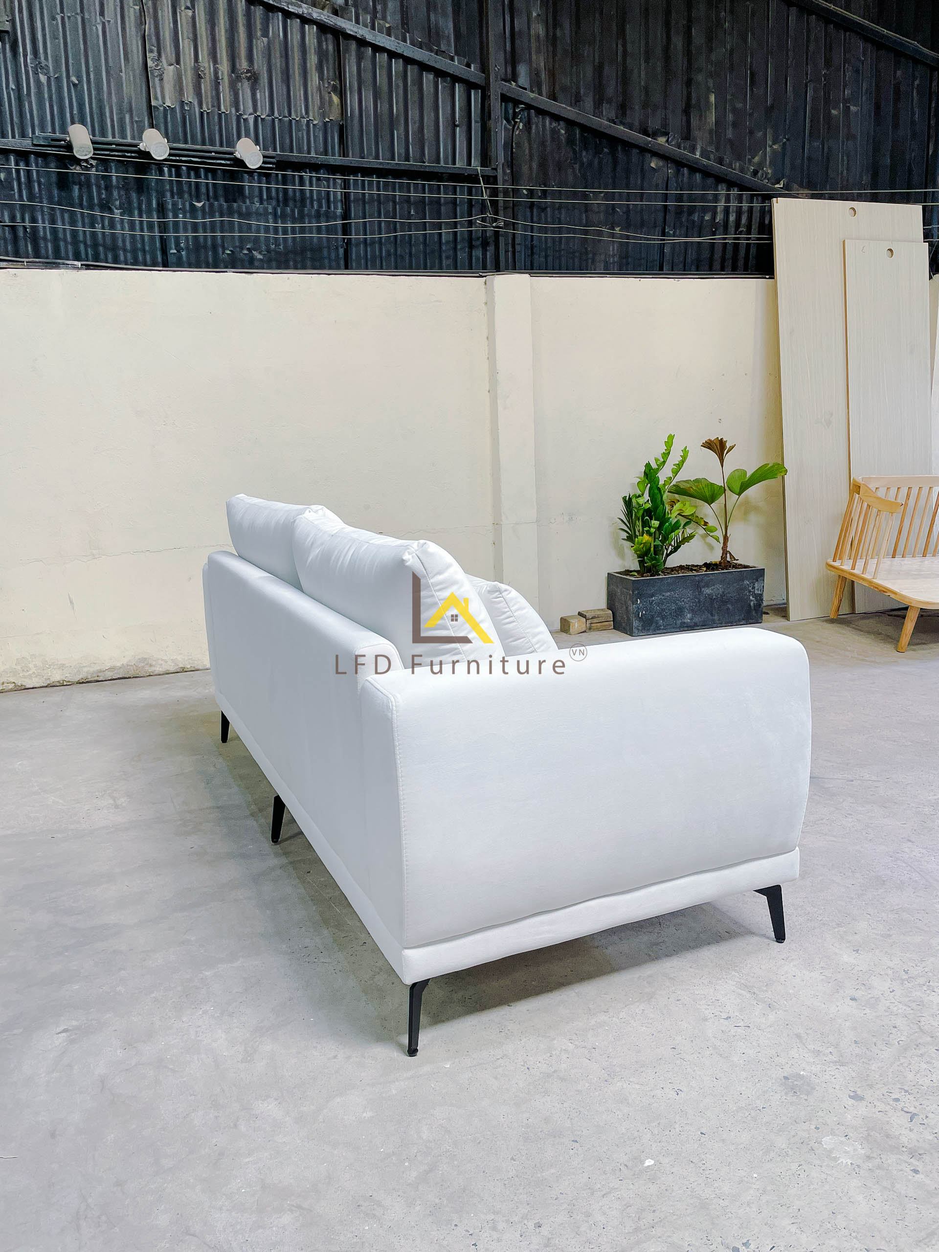 Sofa băng dài bọc nệm - MS010