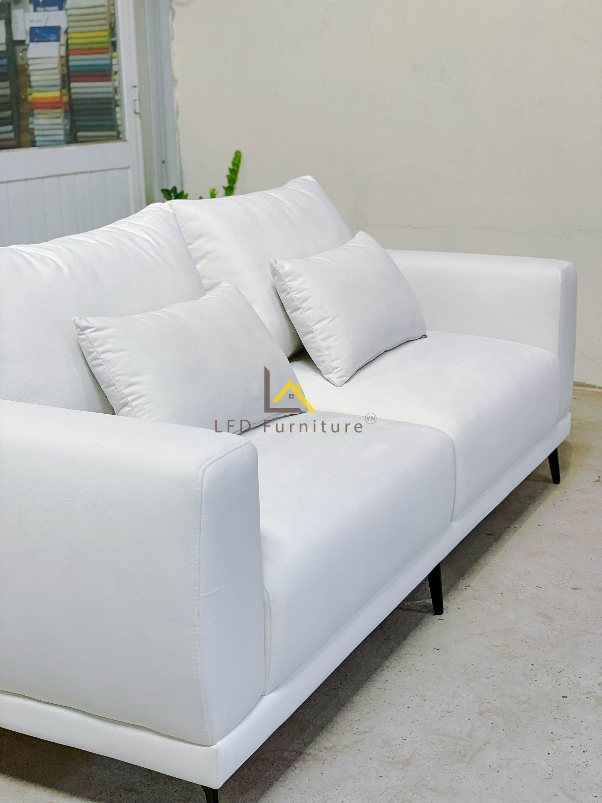 Sofa băng dài bọc nệm - MS010