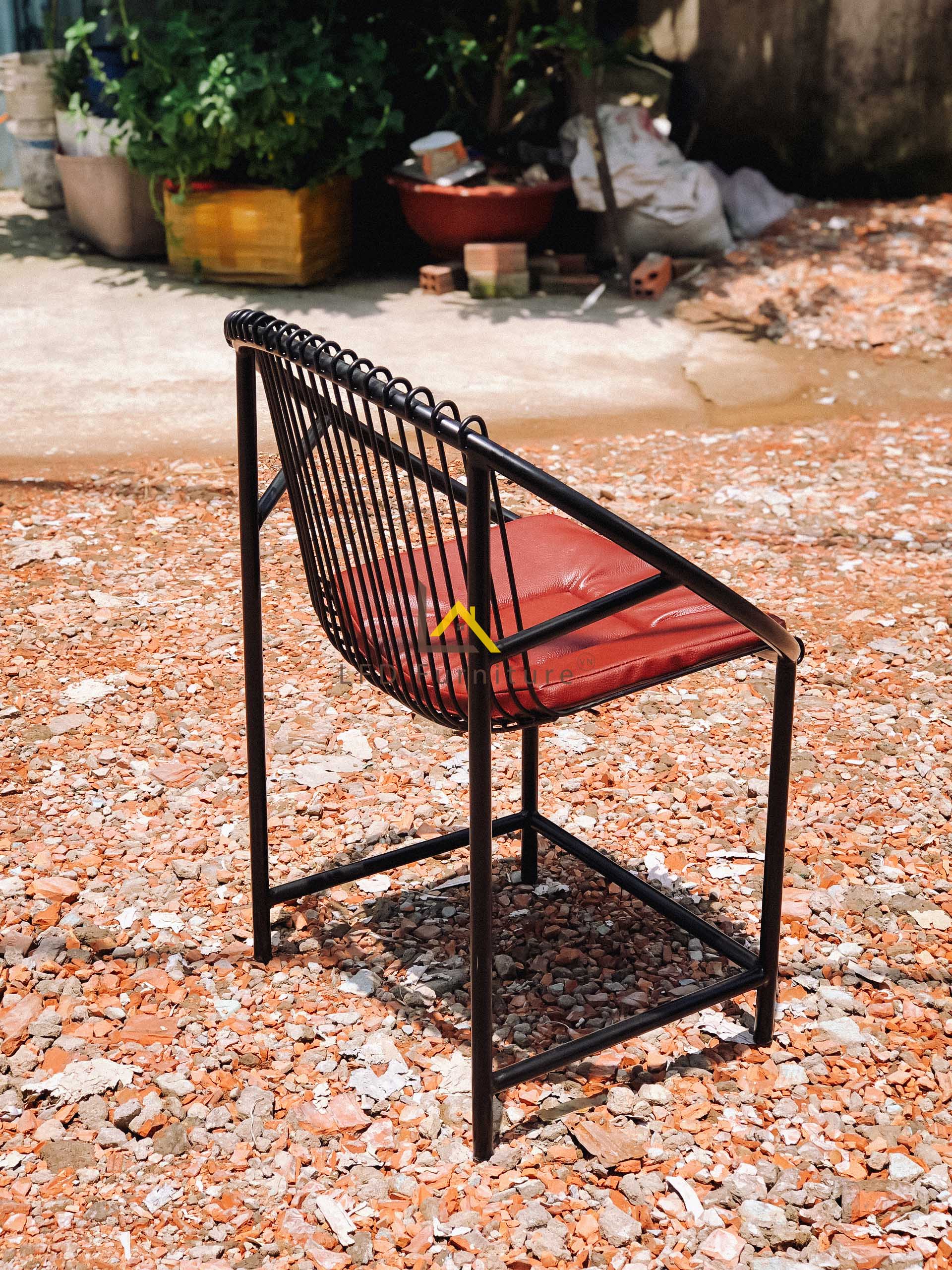Ghế sắt Oval - Mã: GS22