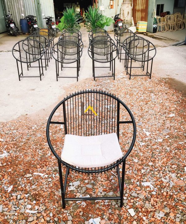 Ghế sắt Oval - Mã: GS22